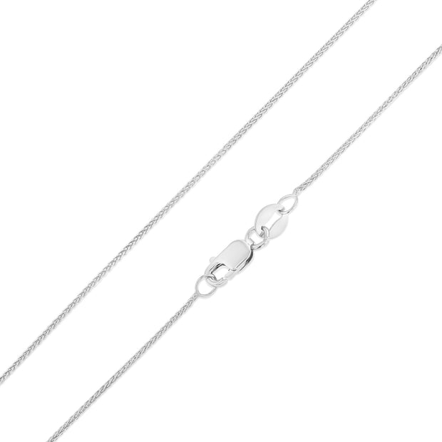 14K Gold 0.9mm Wheat Chain