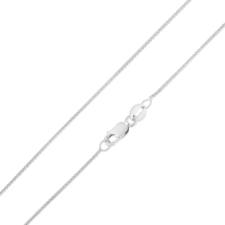 14K Gold 0.9mm Wheat Chain