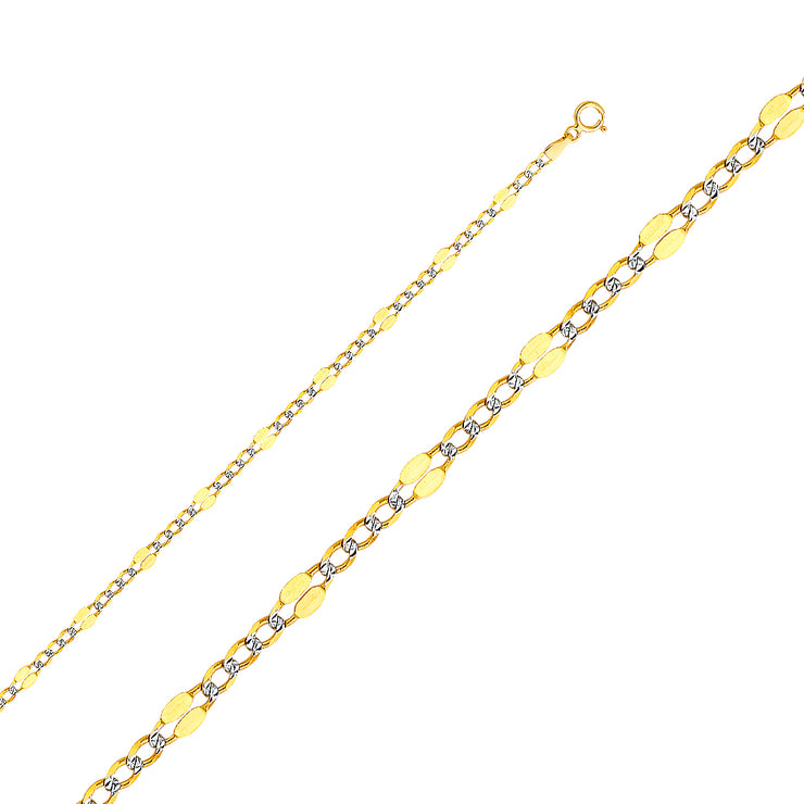 figaro Chain with spring-ring