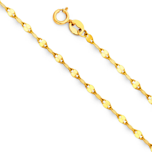 mirror Chain with spring-ring