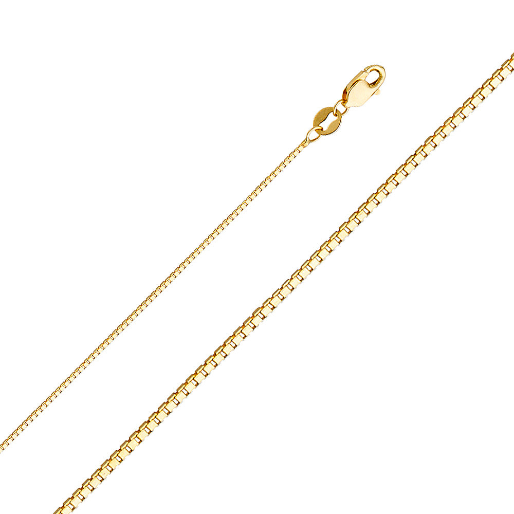 Gold Box Chain – Ioka Jewelry