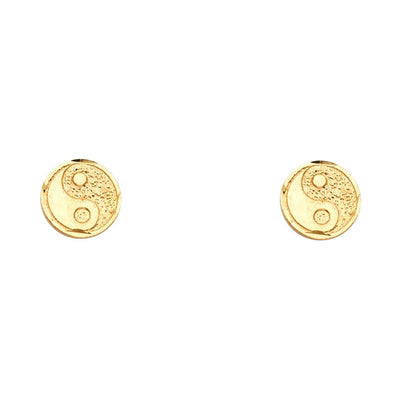 14K Gold Eastern Lucky Studs