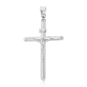 14K Gold Crucifix Cross Religious Pendant