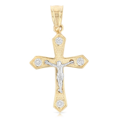 Crucifix Cross Pendant for Necklace or Chain