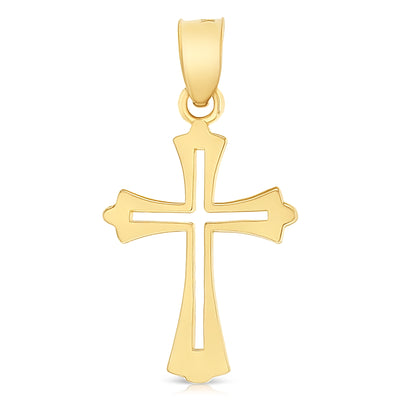 Plain Cross Pendant for Necklace or Chain