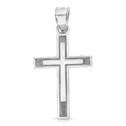 14K Gold Cross Religious Pendant