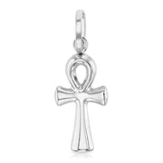 14K Gold Egyptian Ankh Cross Religious Pendant