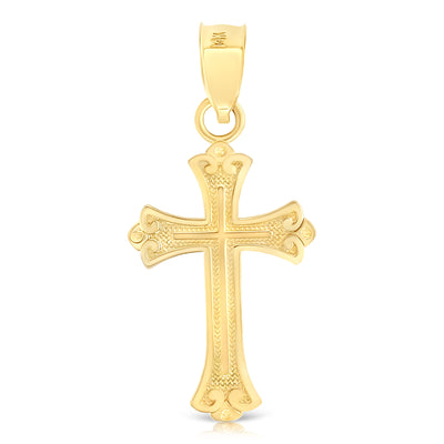 Plain Cross Pendant for Necklace or Chain
