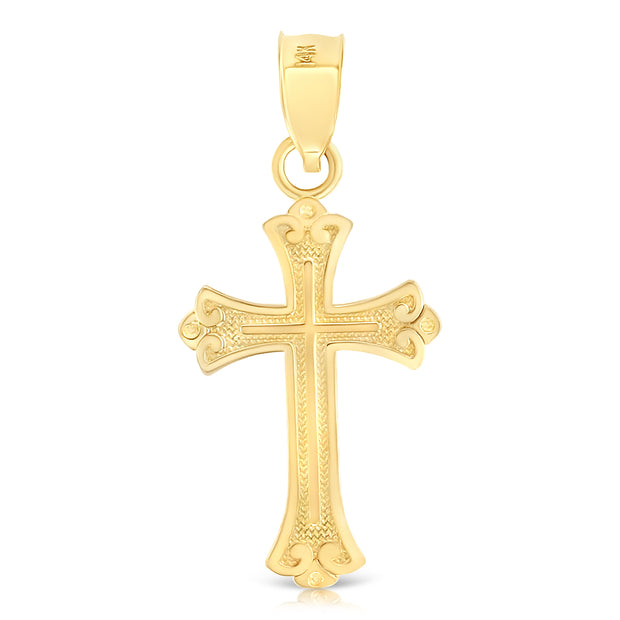 Plain Cross Pendant for Necklace or Chain