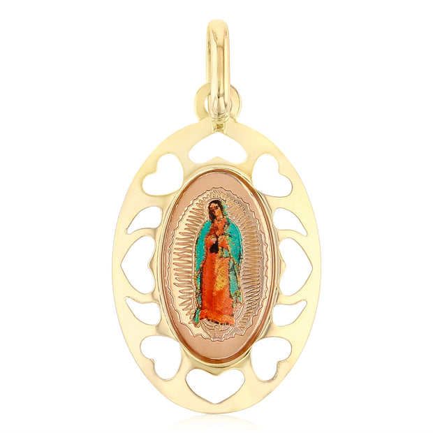 Guadalupe Pendant for Necklace or Chain