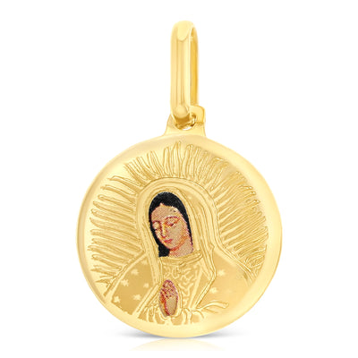 Guadalupe Pendant for Necklace or Chain