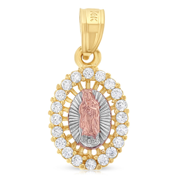 Guadalupe Pendant for Necklace or Chain