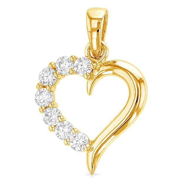 Journey Heart of Life CZ Pendant Pendant for Necklace or Chain