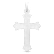 14K Gold Religious Cross Charm Pendant