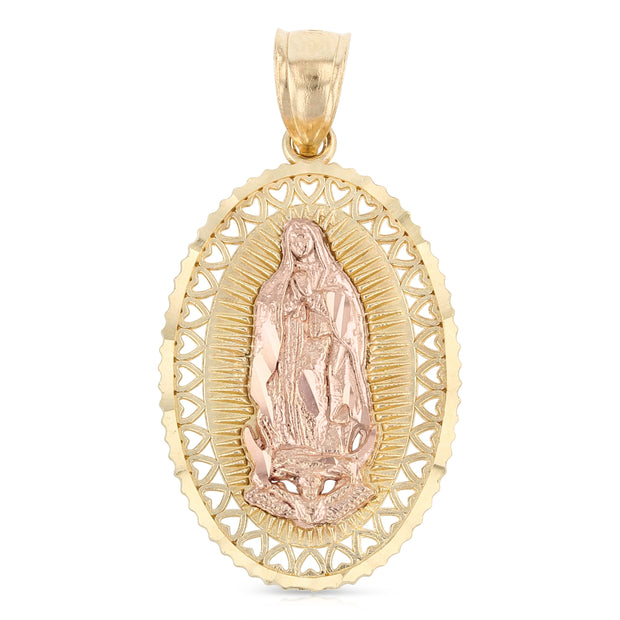 Guadalupe Pendant for Necklace or Chain