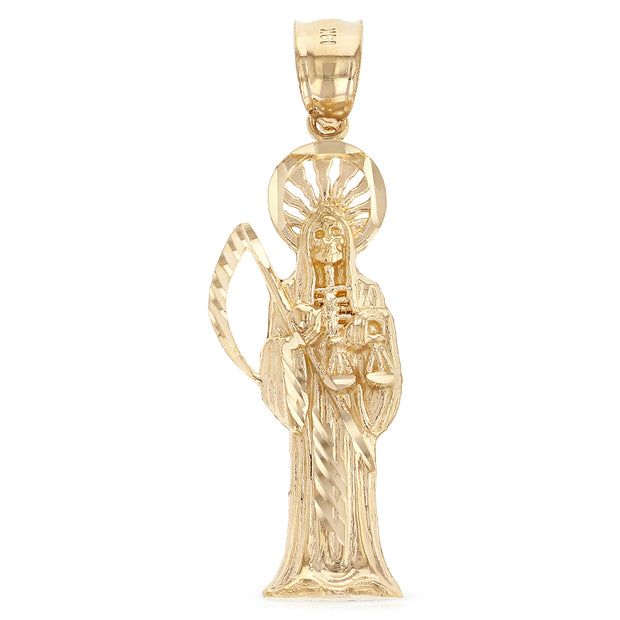 Santa Muerte Pendant for Necklace or Chain