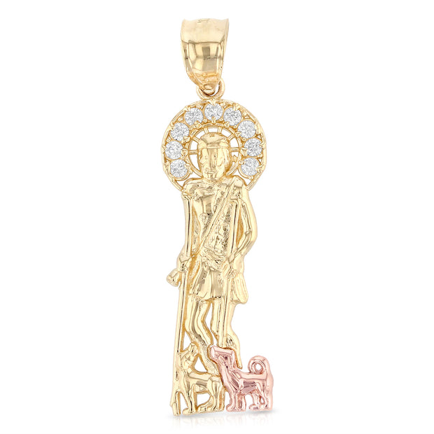 St. Lazaro Pendant for Necklace or Chain