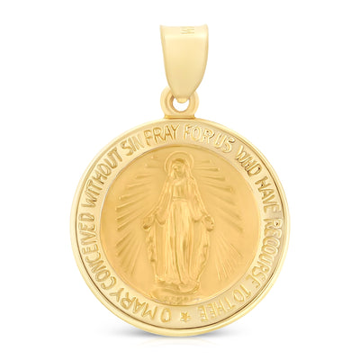 Virgin Mary Pendant for Necklace or Chain