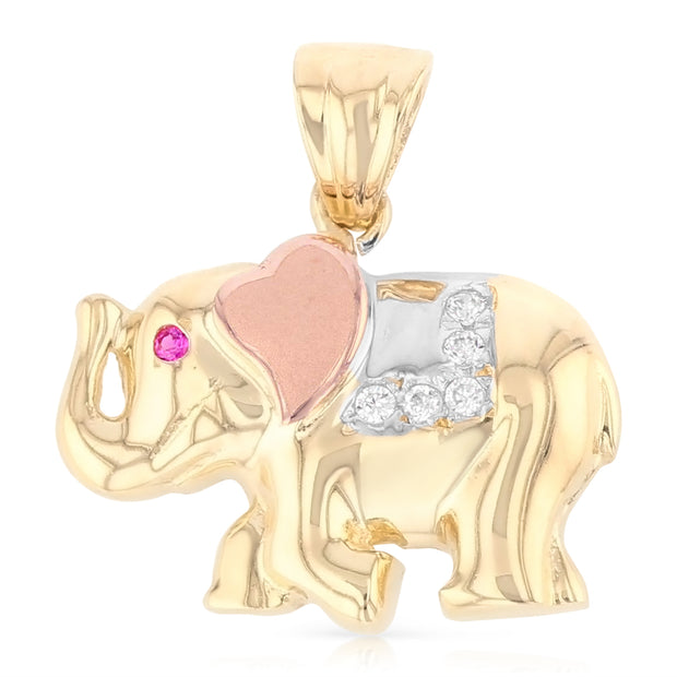 Elephant Pendant for Necklace or Chain
