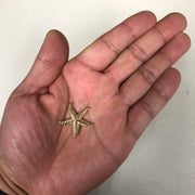 14K Gold Starfish Charm Pendant