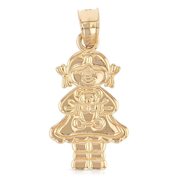 Girl pendant Pendant for Necklace or Chain