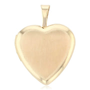 Heart Locket Pendant for Necklace or Chain