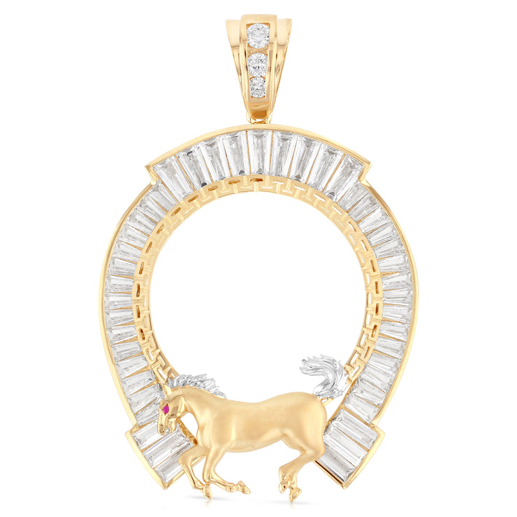Horse Shoe Pendant for Necklace or Chain