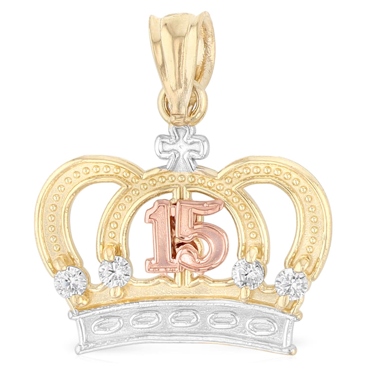 Quinceanera Pendant for Necklace or Chain