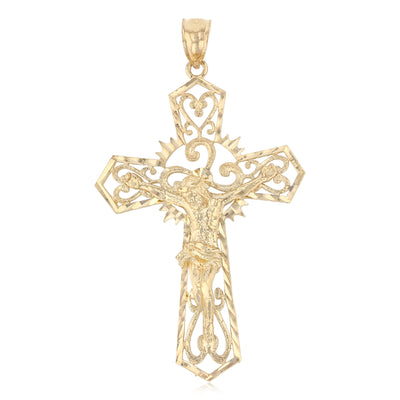 Crucifix Cross Pendant for Necklace or Chain