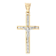 Crucifix Cross Pendant for Necklace or Chain