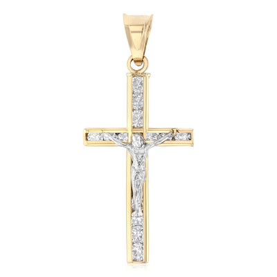 Crucifix Cross Pendant for Necklace or Chain