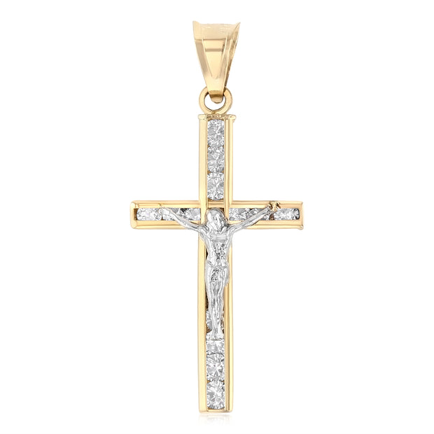 Crucifix Cross Pendant for Necklace or Chain