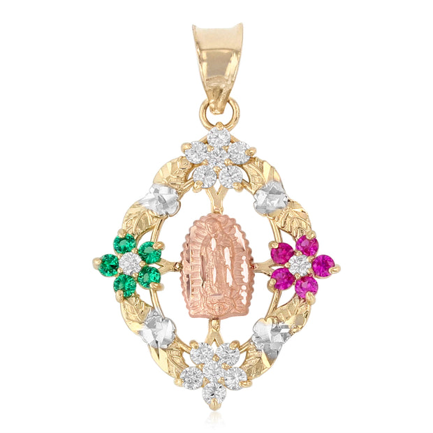 Guadalupe Pendant for Necklace or Chain