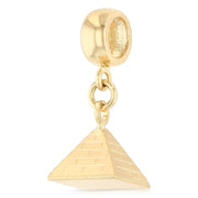 14K Gold Egypt Pyramid Mix & Match Charm Pendant
