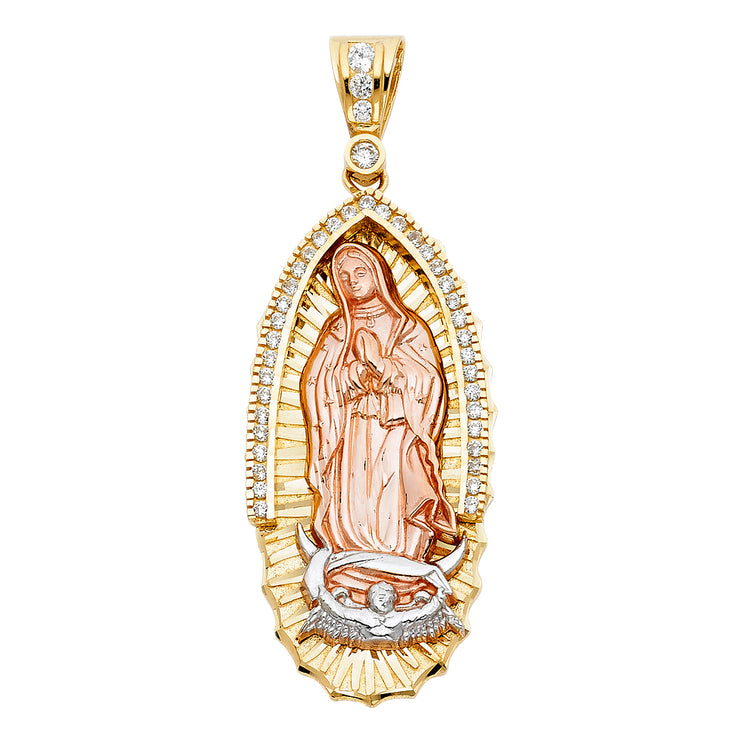 Guadalupe Pendant for Necklace or Chain