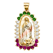 Guadalupe Pendant for Necklace or Chain