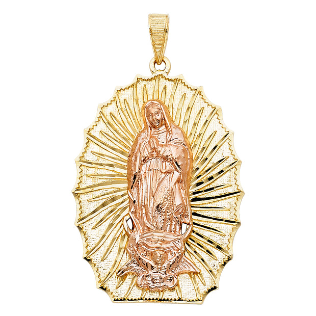 Guadalupe Pendant for Necklace or Chain