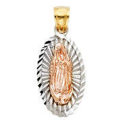 Guadalupe Pendant for Necklace or Chain