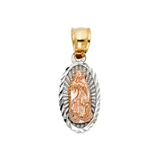 Guadalupe Pendant for Necklace or Chain