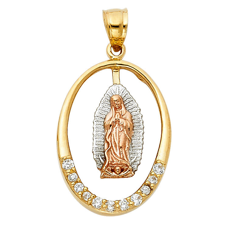 Guadalupe Pendant for Necklace or Chain