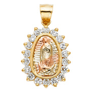 Guadalupe Pendant for Necklace or Chain