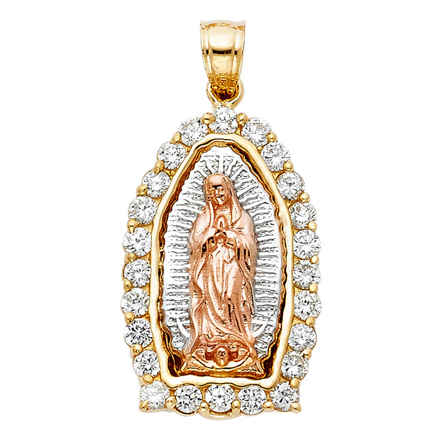 Guadalupe Pendant for Necklace or Chain