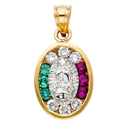 Guadalupe Pendant for Necklace or Chain