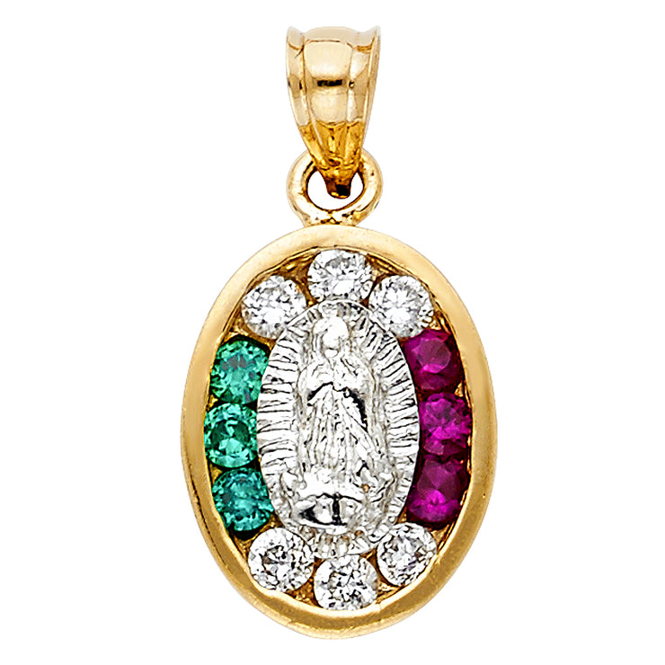 Guadalupe Pendant for Necklace or Chain