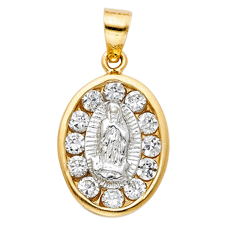 Guadalupe Pendant for Necklace or Chain
