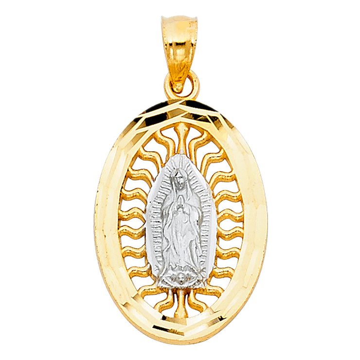 Guadalupe Pendant for Necklace or Chain