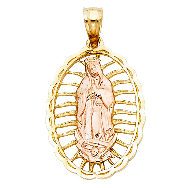 Guadalupe Pendant for Necklace or Chain