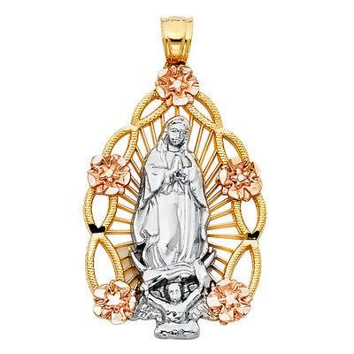 Guadalupe Pendant for Necklace or Chain