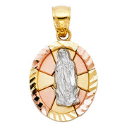 Guadalupe Pendant for Necklace or Chain