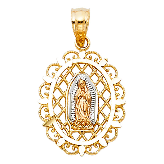 Guadalupe Pendant for Necklace or Chain